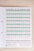 Klausurenblock - Fristenkalender